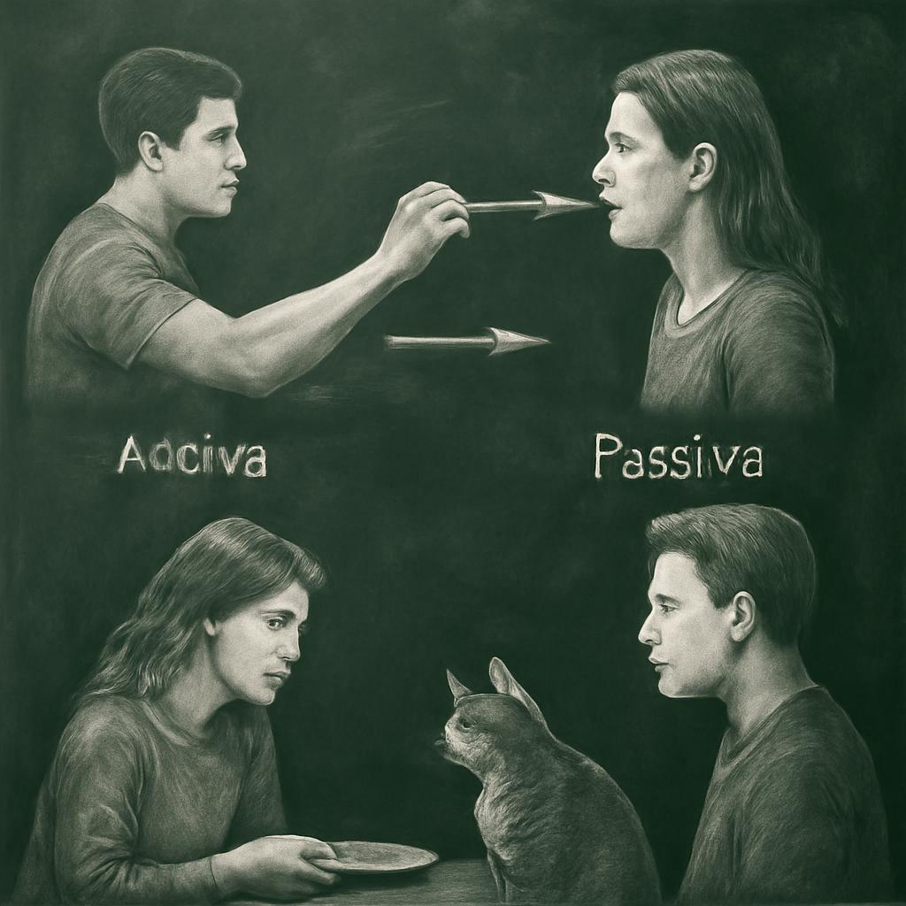 O que significa ativa, passiva e relativa - Disponivel.com - Disponivel ...