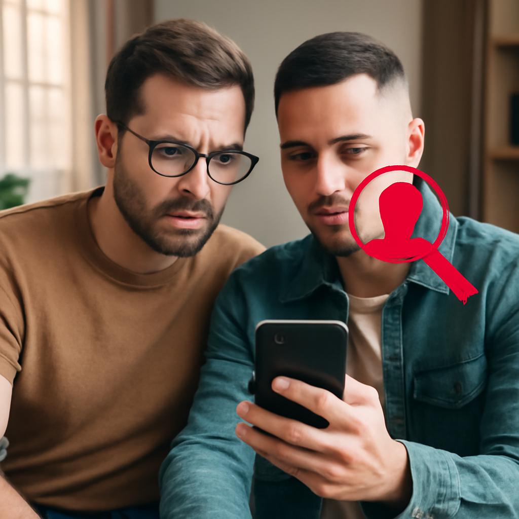 identificar perfil fake gay